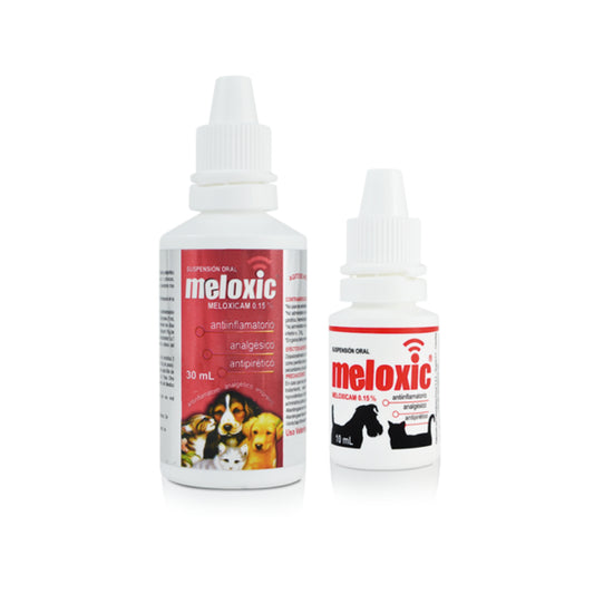 Meloxic 0.15% Suspensión Oral 10ml – Alivio del Dolor e Inflamación en Perros y Gatos - Cosmos