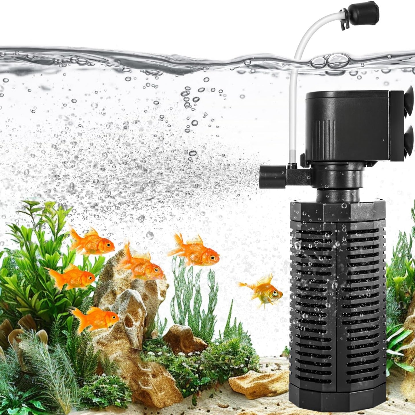 Filtro Sumergible – 400 L/H, 800 L/H y 1400 L/H - COSMOS