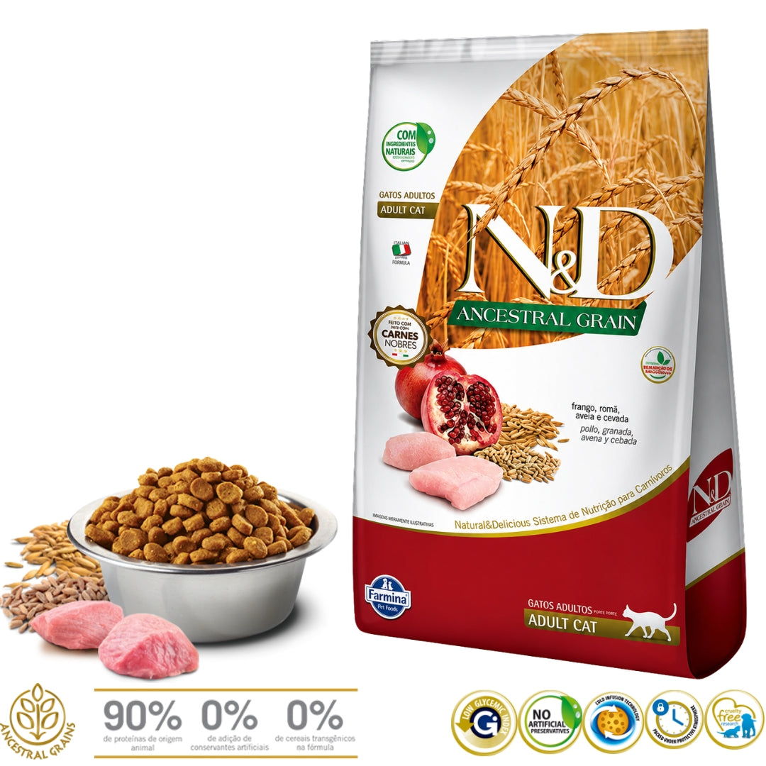 N&D Ancestral Cat Pollo Adulto 1.5kg