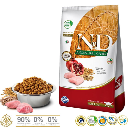 N&D Ancestral Cat Pollo Adulto 1.5kg - Cosmos