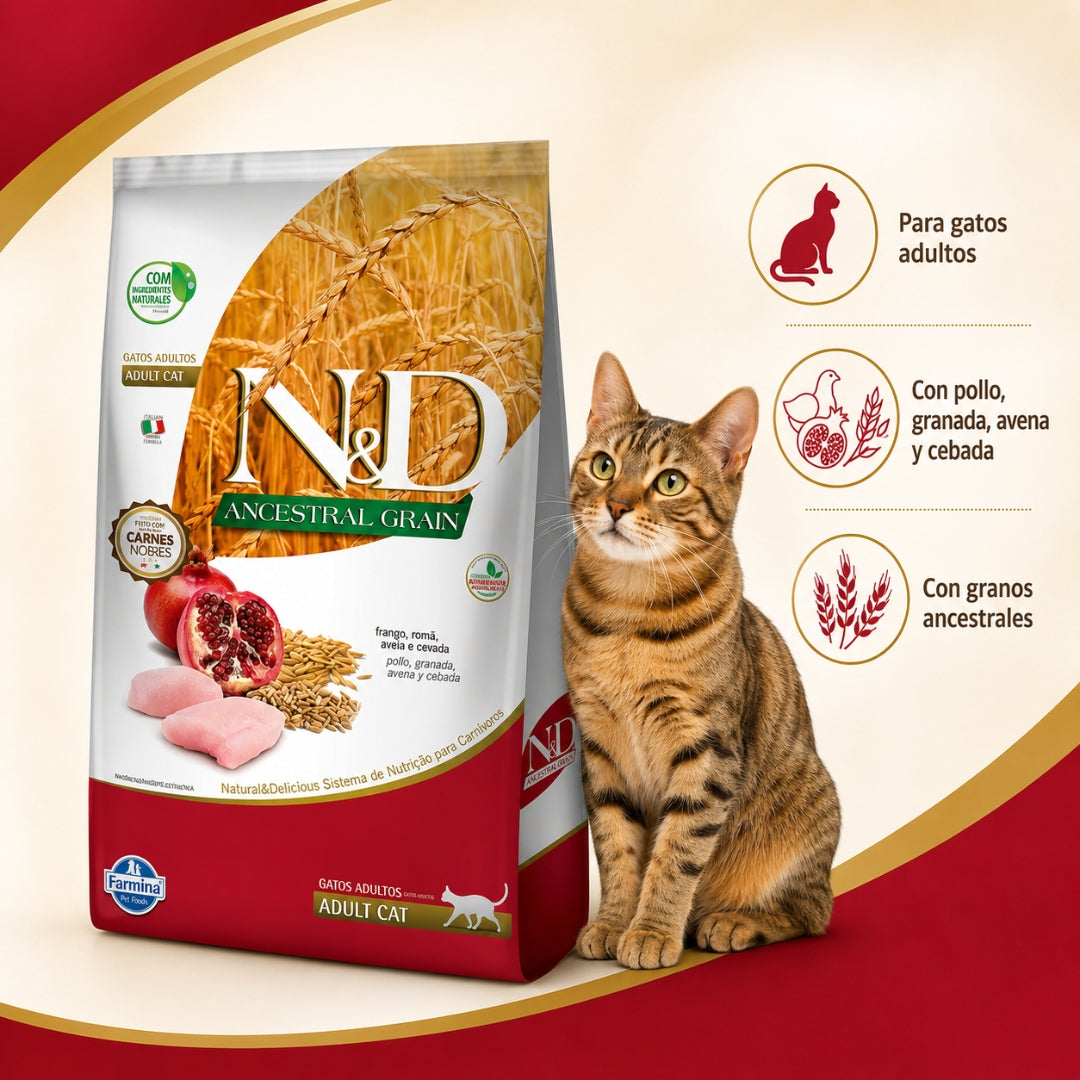 N&D Ancestral Cat Pollo Adulto 1.5kg
