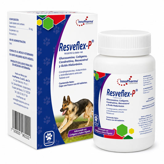 Resveflex-P Suplemento Articular para Perros y Gatos - Cosmos