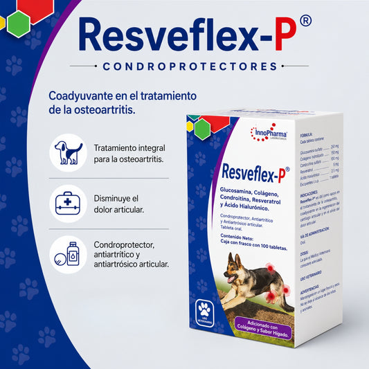 Resveflex-P Suplemento Articular para Perros y Gatos - Cosmos