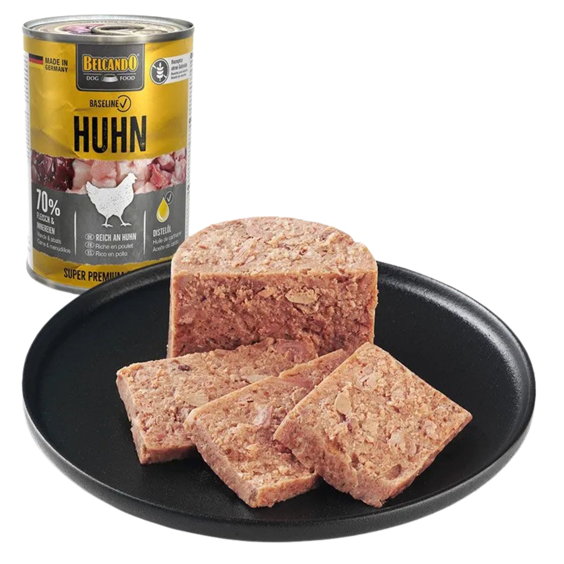 Alimento Húmedo Superpremium para Perro de Pollo - Hecho en Alemania - Cosmos