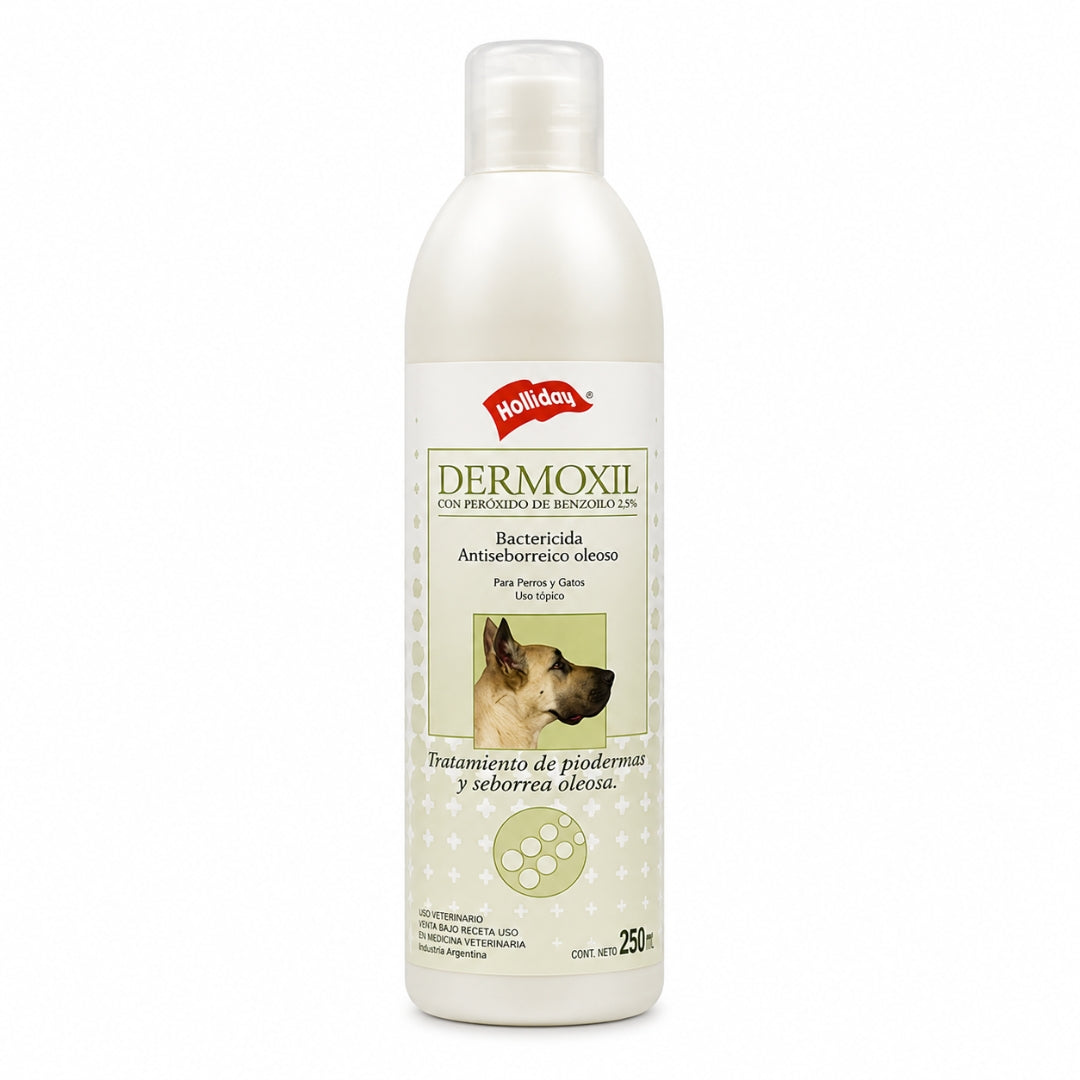Dermoxil Shampoo Antiséptico para Perros y Gatos 250 ml