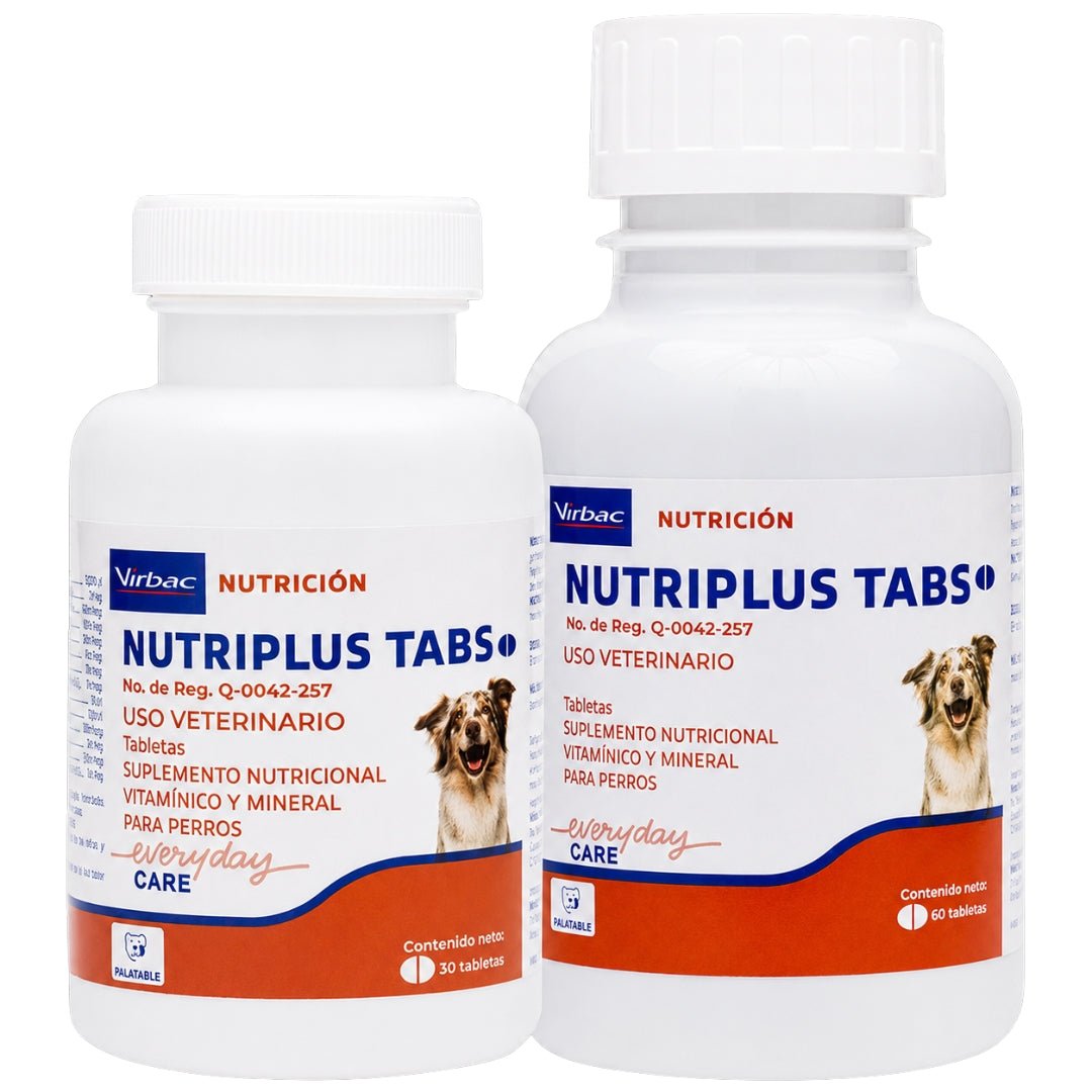Nutriplus Tabs x 60 Tabletas para Perros | Suplemento Nutricional - Cosmos