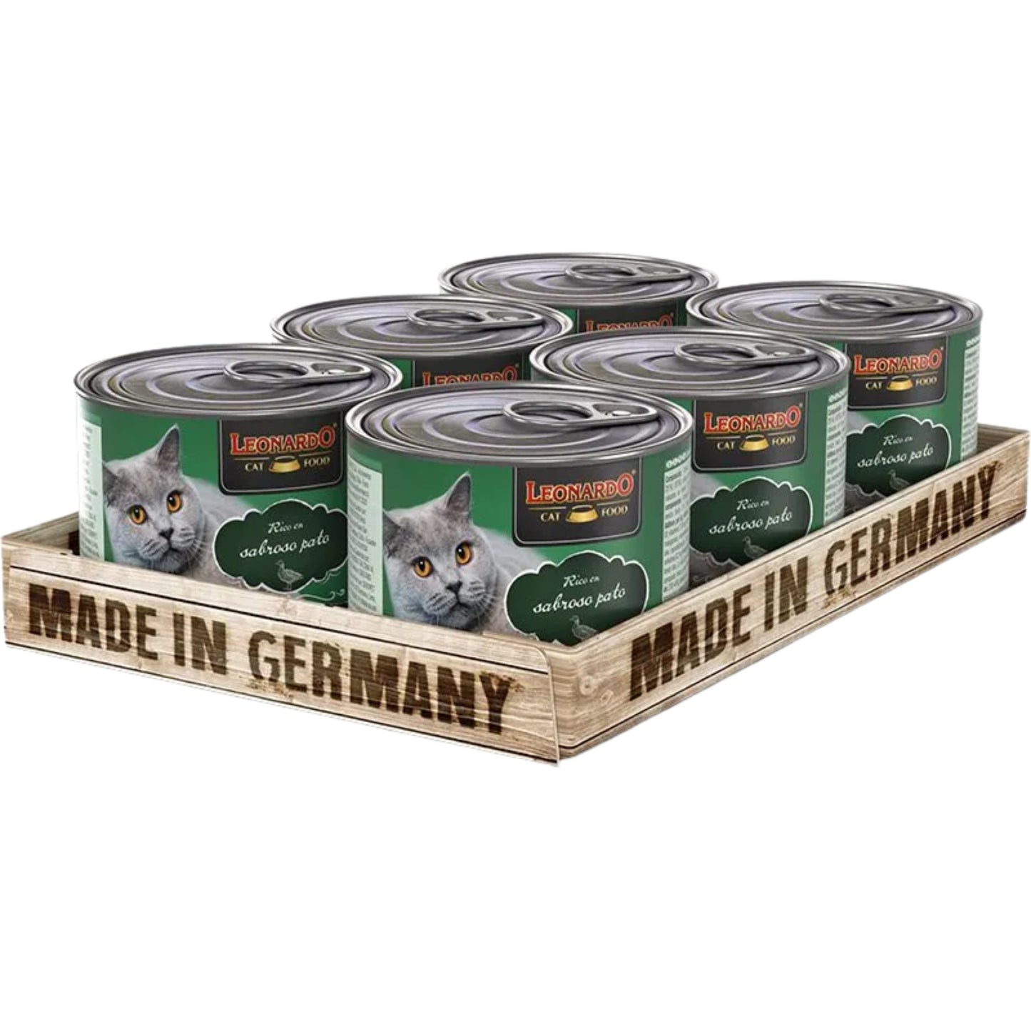 Alimento Húmedo Superpremium para Gato de Pato - Hecho en Alemania - Cosmos