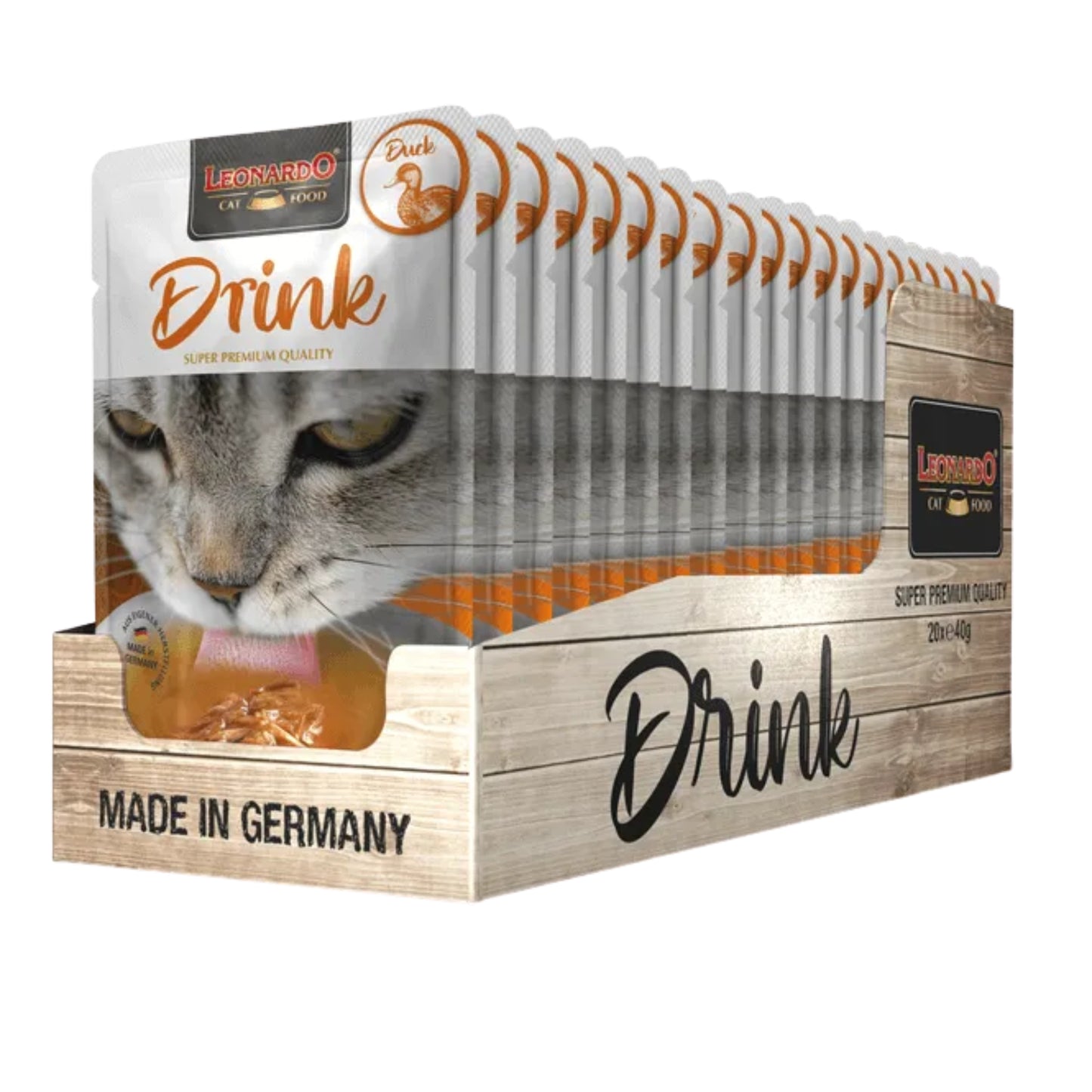 Caldo de Pato Superpremium para Gatos - Hecho en Alemania - Cosmos
