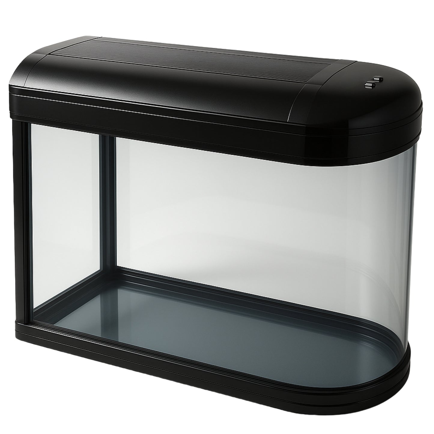 Acuario Premium U - 800F – 230 Litros Vidrio curvo, sistema de filtrado completo e iluminación LED integrada - COSMOS