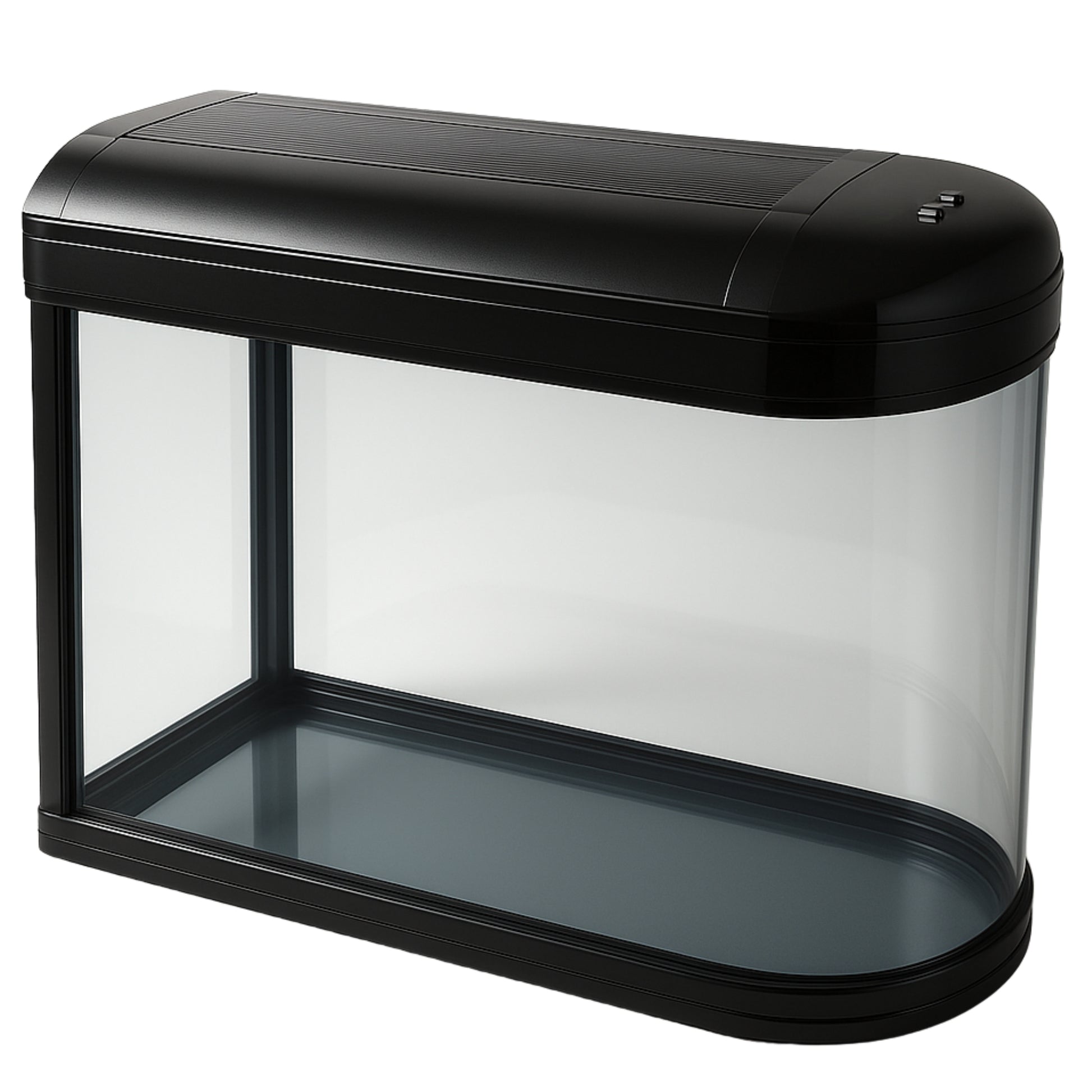 Acuario Premium U - 800F – 230 Litros Vidrio curvo, sistema de filtrado completo e iluminación LED integrada - COSMOS