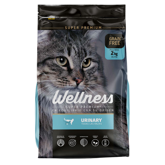 WELLNESS URINARY – Alimento Súper Premium para Gatos Adultos