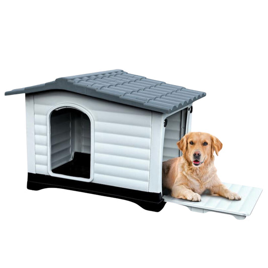 Casa Grande para Perro – Resistente, Espaciosa y para Exteriores - COSMOS