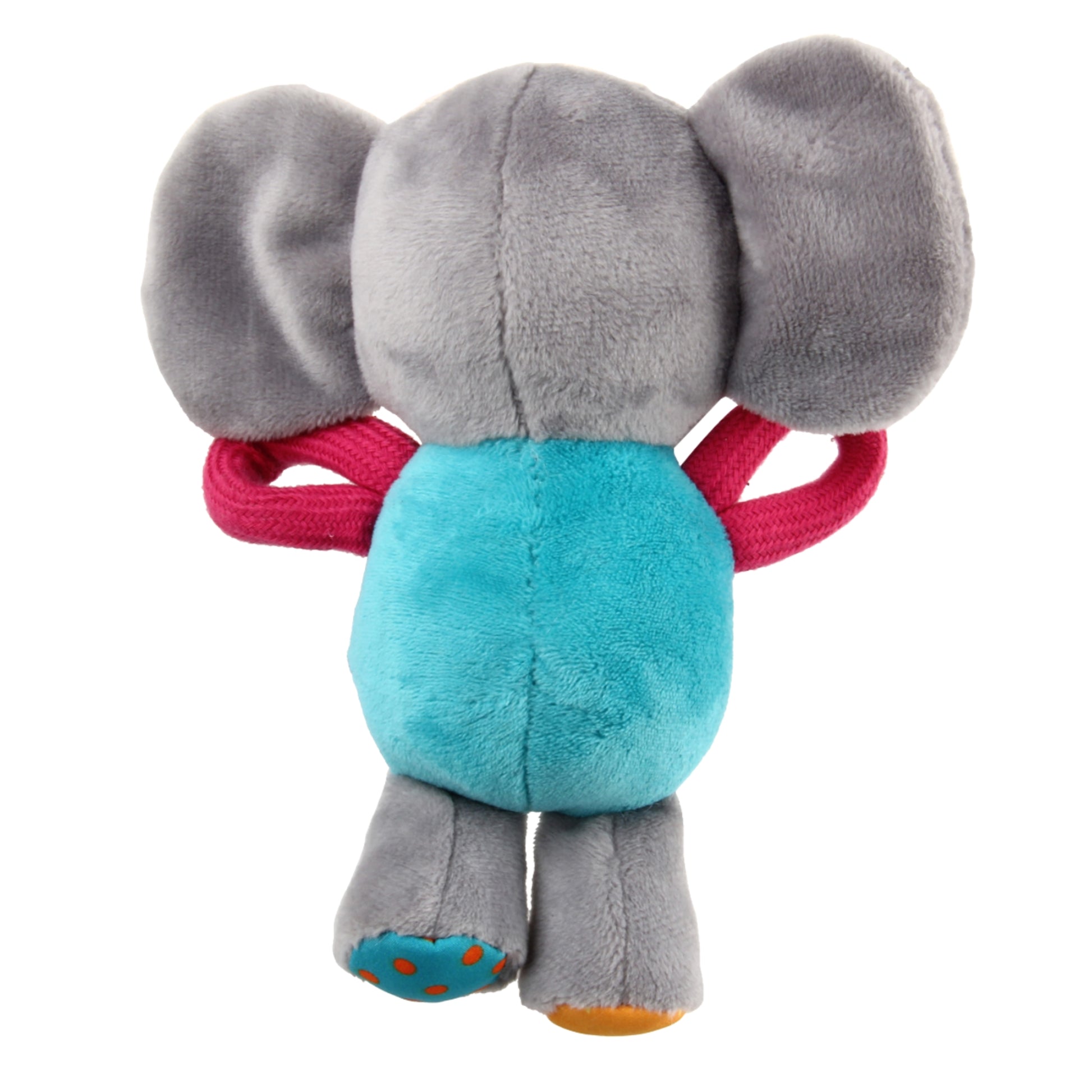 GiGwi Plush Friendz Elefante – Juguete de Peluche con Sonido para Perros - Cosmos