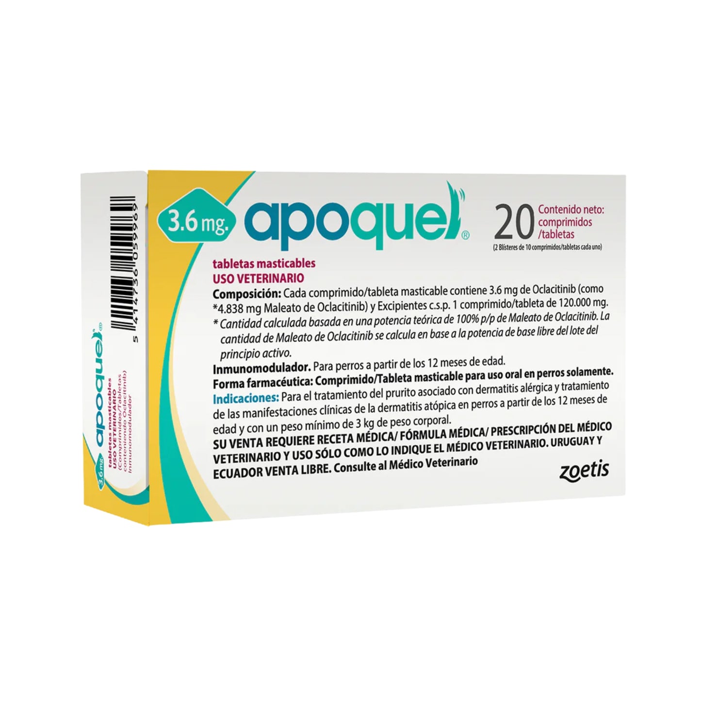 Apoquel - el alivio rápido y efectivo de la picazón (prurito) causadas por alergias en perros - Cosmos