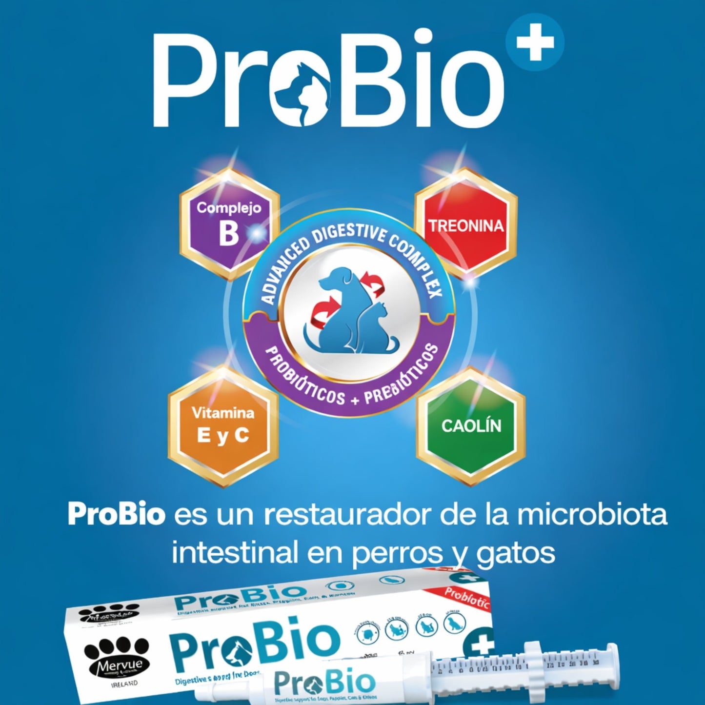 ProBio 15ml – Probiótico Digestivo para Perros y Gatos - Cosmos