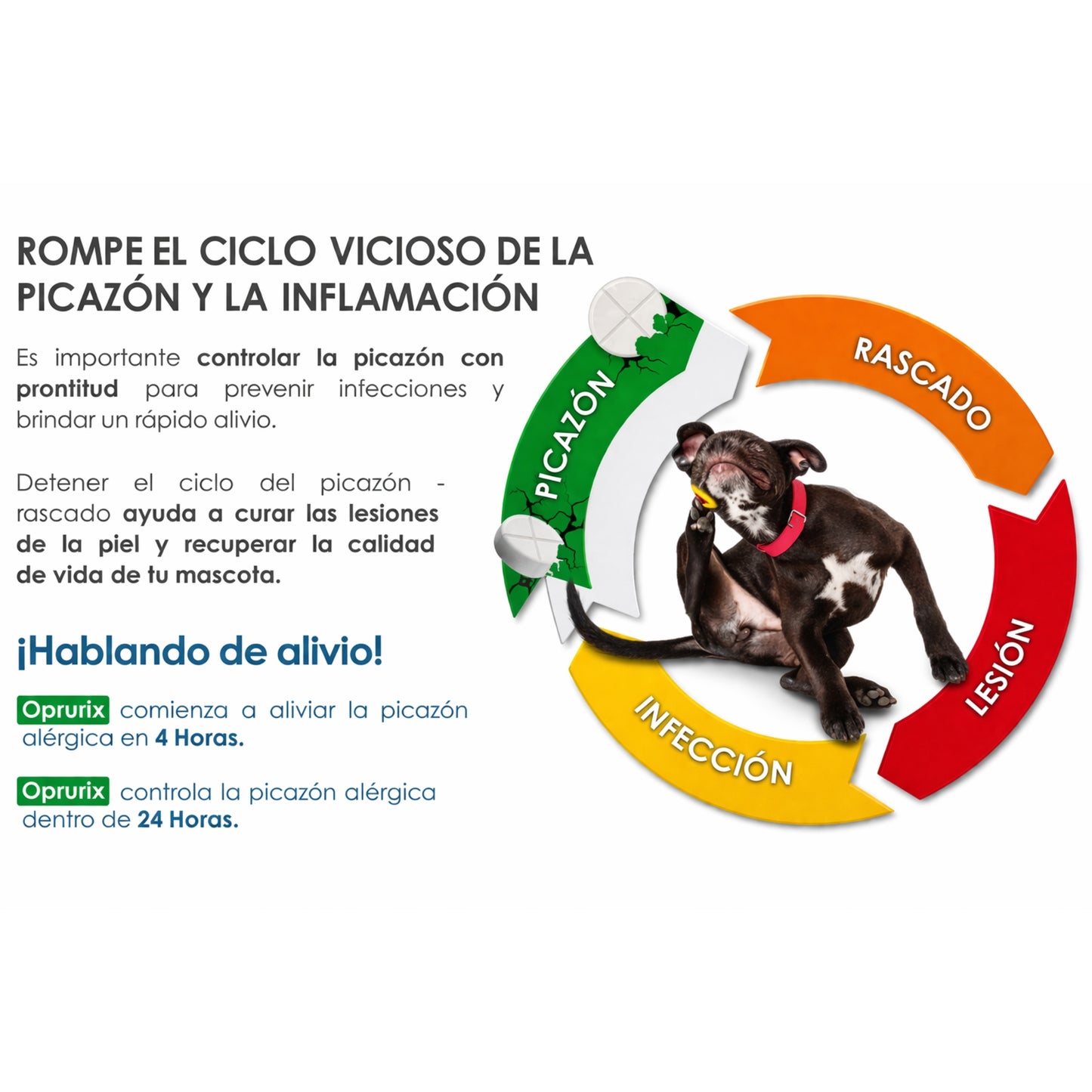 Oprurix® – Control del Prurito y Alergias en Perros (Oclacitinib) - Cosmos