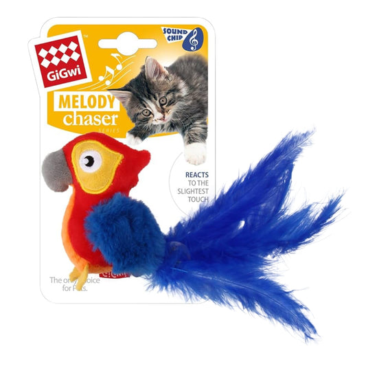 GiGwi Melody Chaser |Juguete para Gatos con Sonido Interactivo - Cosmos