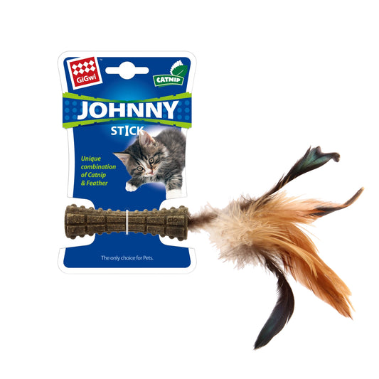 GiGwi Johnny Stick con Catnip - Juguete para Gatos - Cosmos