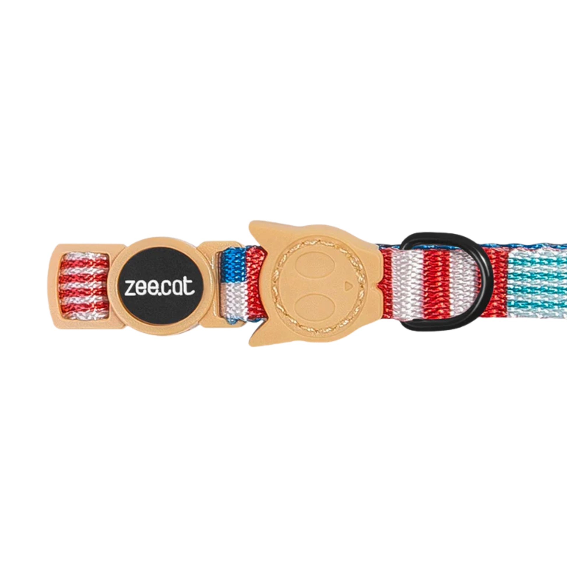 Zee.Cat Collar Yacht – Collar para Gatos Ajustable con Broche de Seguridad - Cosmos