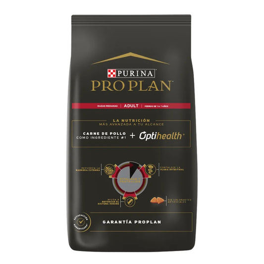Pro Plan Adultos Perros Razas Medianas 15kg - Cosmos