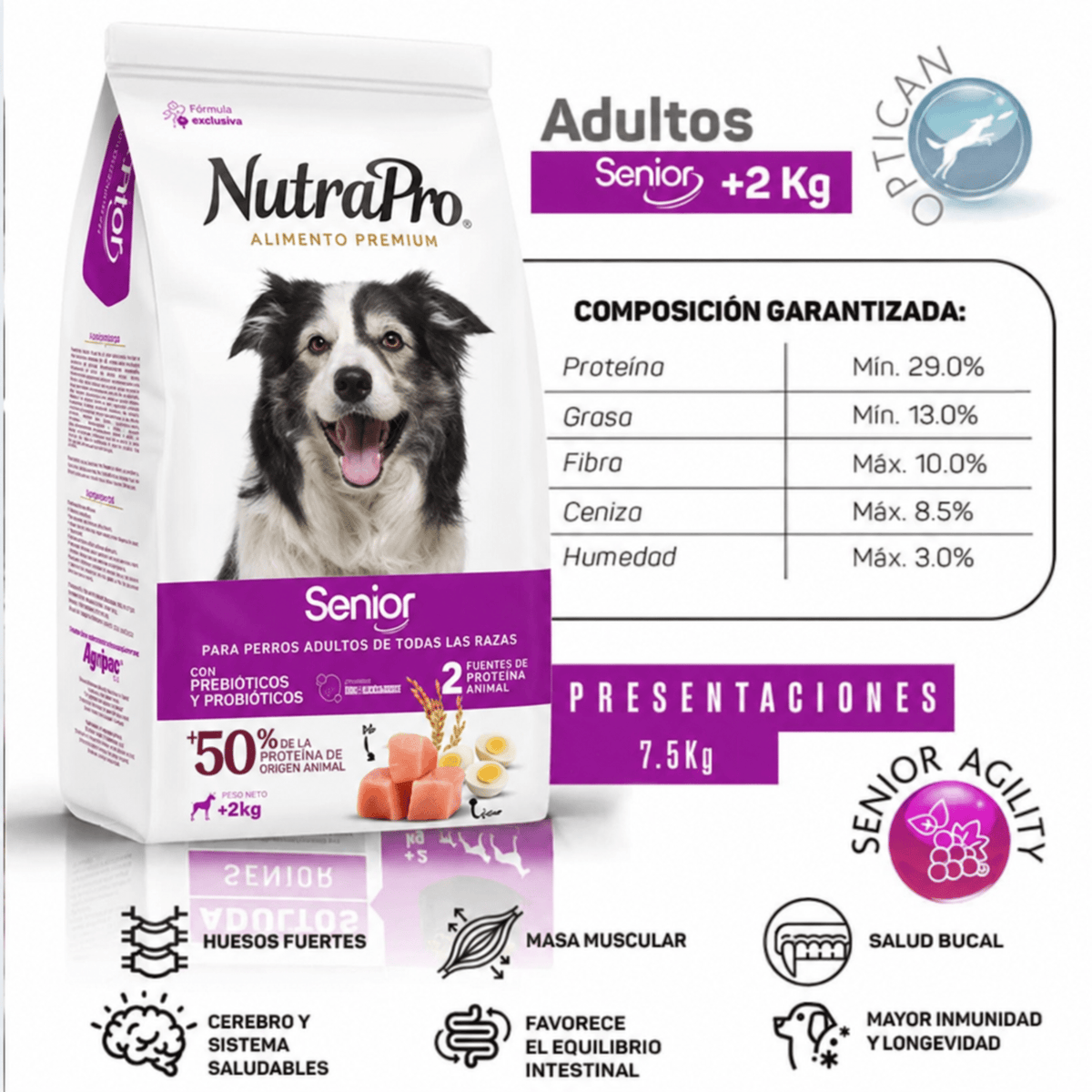 Alimento NutraPro Adulto Senior - Cosmos