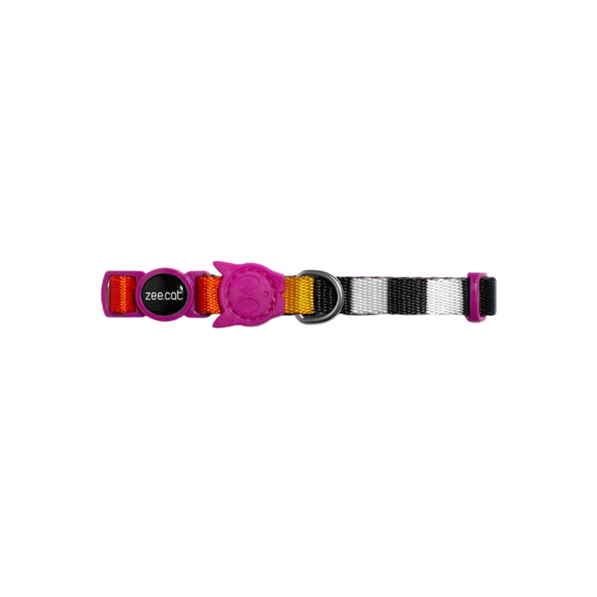 Zee.Cat Collar Prisma – Collar Multicolor para Gatos con Broche de Seguridad - Cosmos