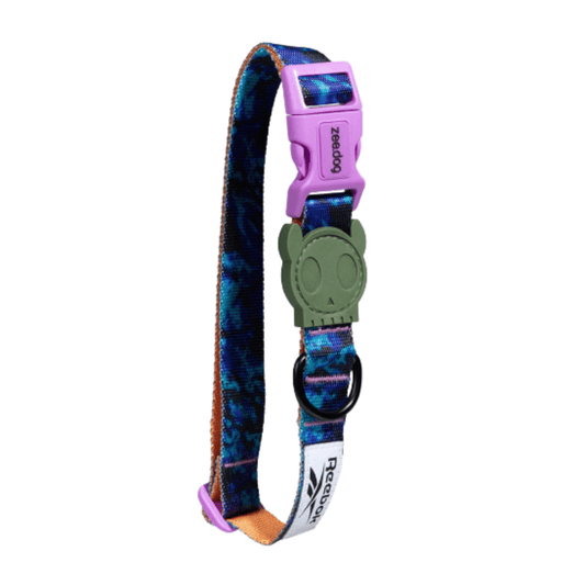 Zee.Dog Reebok Trekk Dog Collar - Collar para Perros Resistente - Cosmos