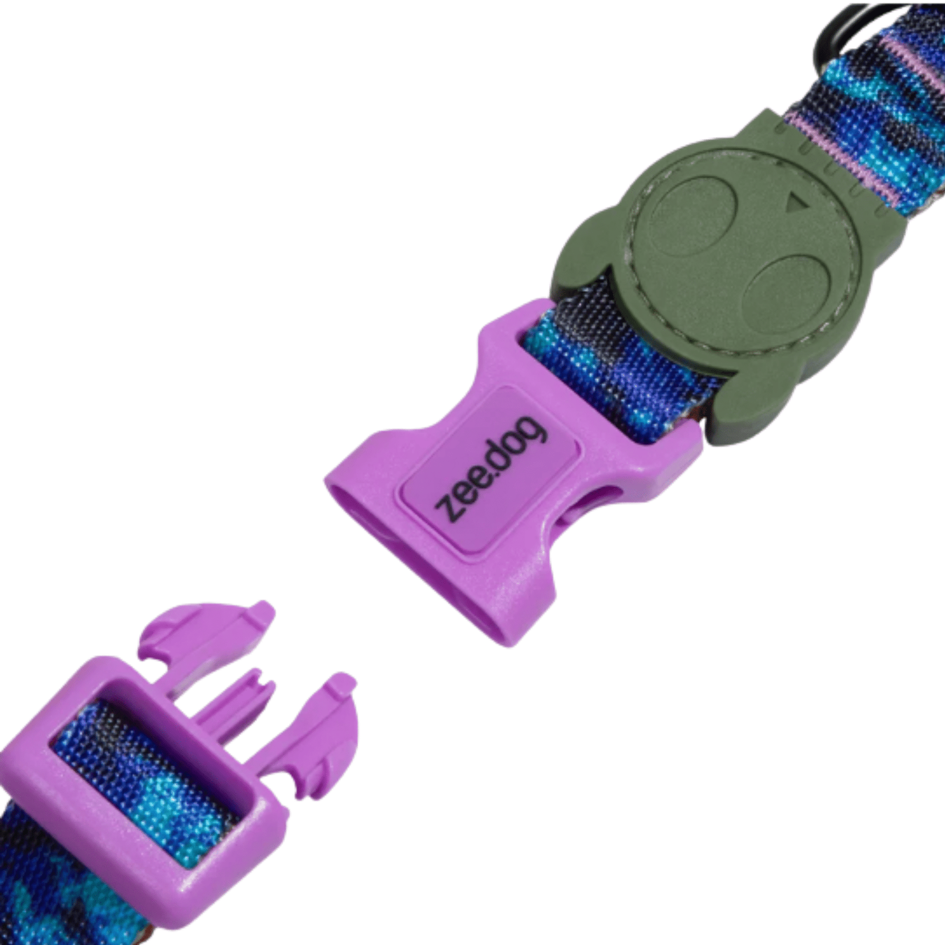 Zee.Dog Reebok Trekk Dog Collar - Collar para Perros Resistente - Cosmos