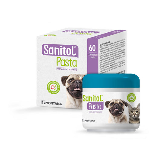Sanitol® Pasta – Cicatrizante y Protector Cutáneo para Perros y Gatos - Cosmos