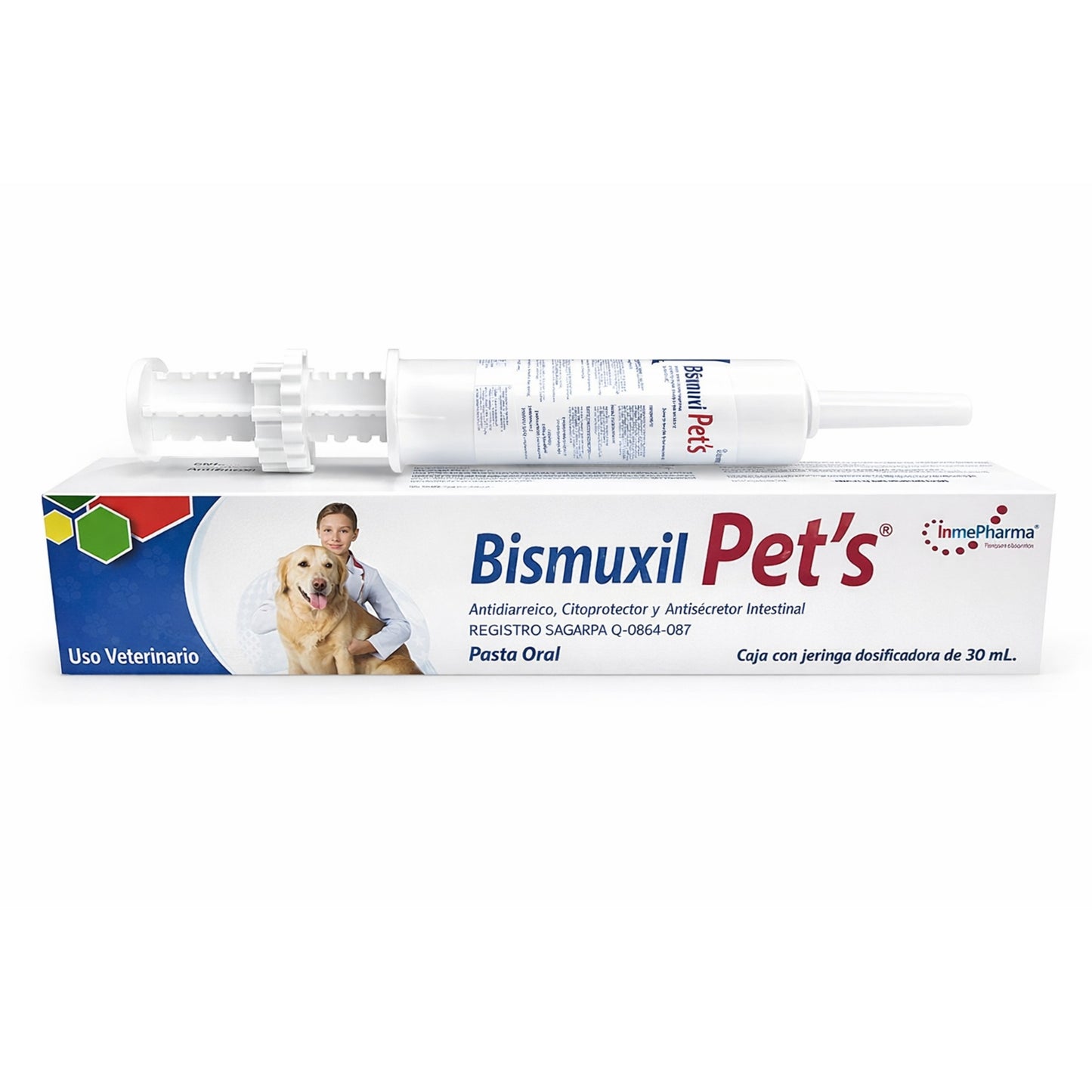 Bismuxil Pet’s® – Antidiarreico y Protector Digestivo para Perros y Gatos - Cosmos