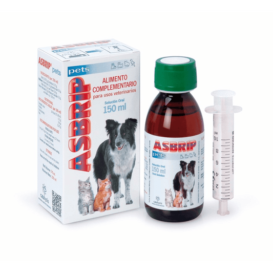 Asbrip Pets - Expectorante y Mucolítico para Perros y Gatos - Cosmos