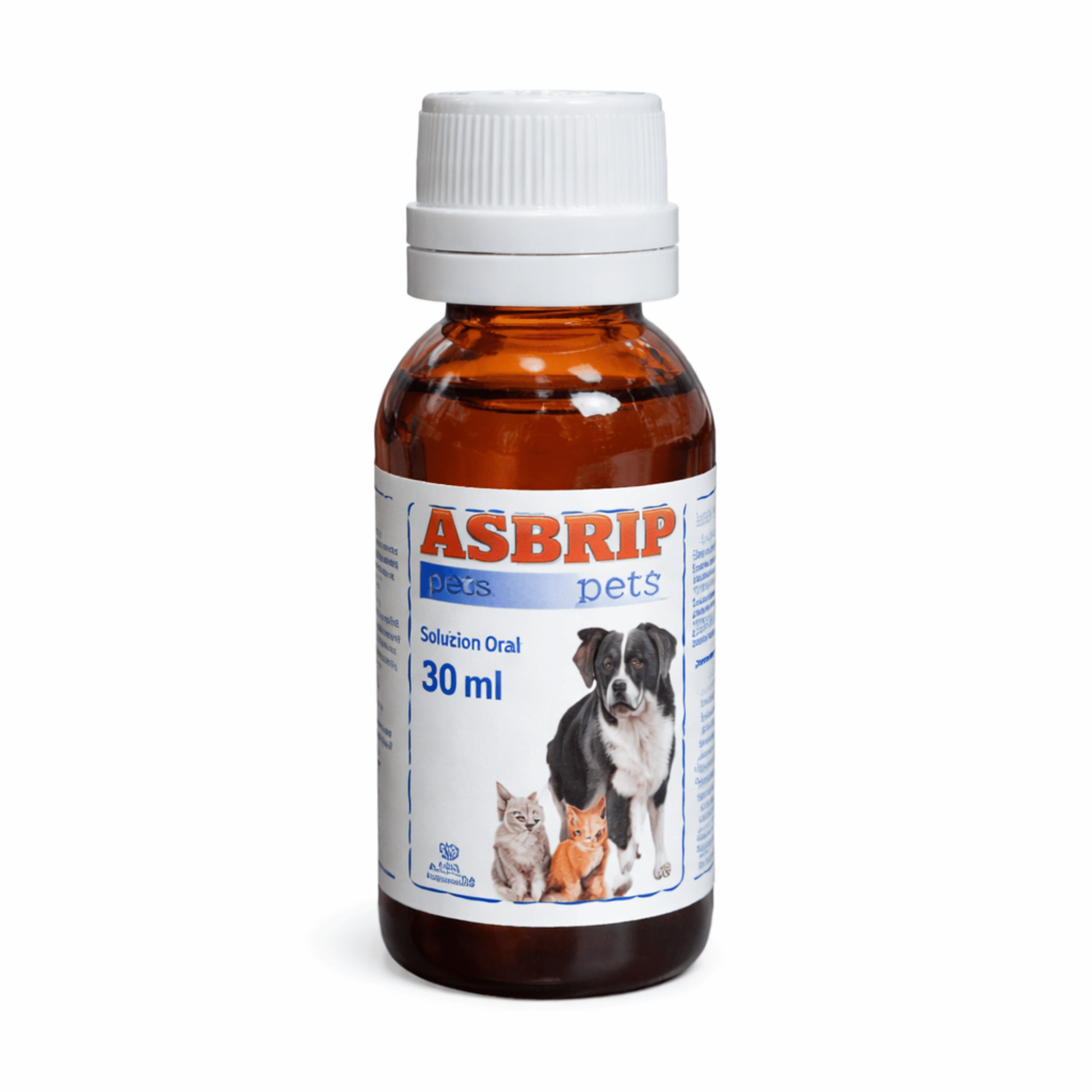 Asbrip Pets - Expectorante y Mucolítico para Perros y Gatos - Cosmos