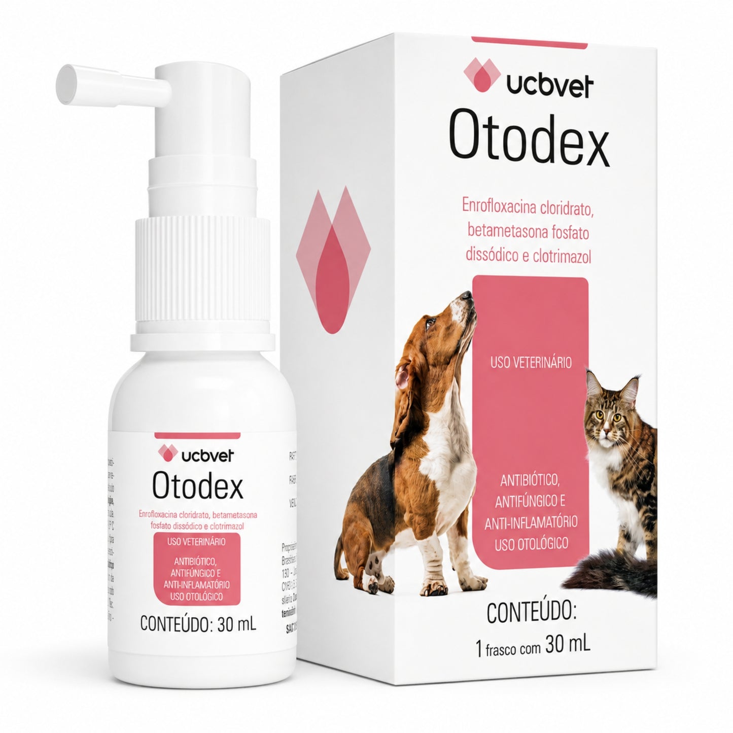 Otodex para Perros y Gatos -  Solución Ótica Para Otitis Recurrente