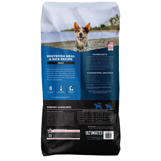 Pro Pac Ultimates Pescado Blanco y Arroz para Perros Adultos – Alta Digestibilidad - Cosmos
