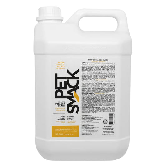Shampoo Pet Smack para Pelajes Claros | Limpieza y Brillo Natural - Cosmos