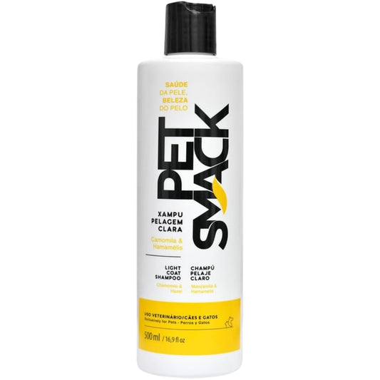 Shampoo Pet Smack para Pelajes Claros | Limpieza y Brillo Natural - Cosmos