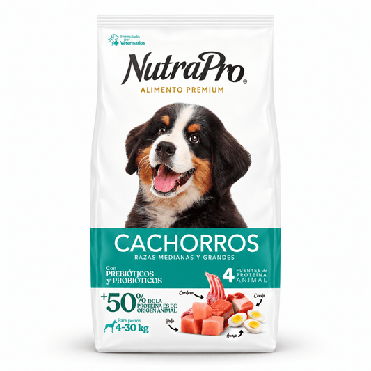 NutraPro Cachorro Razas Medianas y Grandes - Cosmos