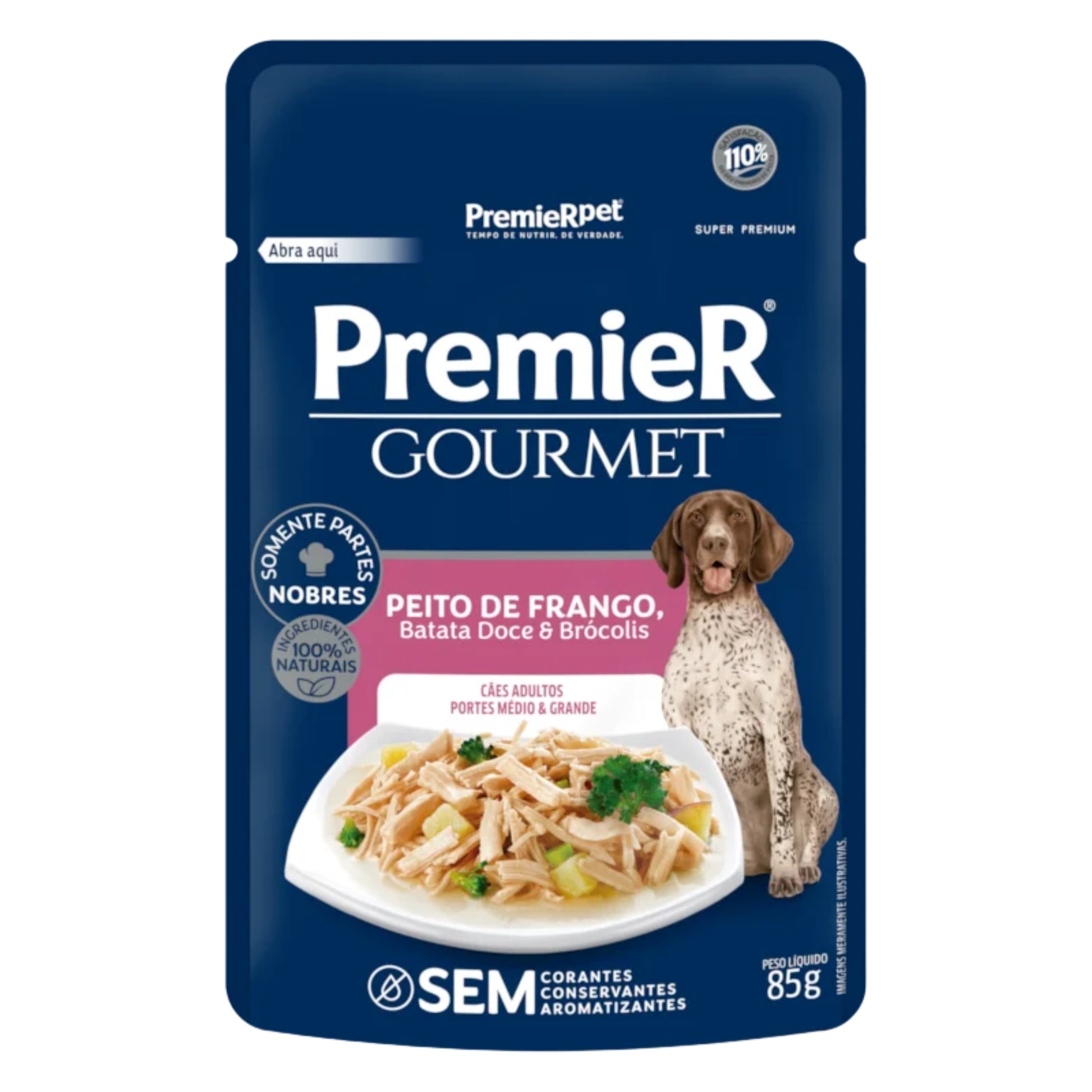 PremieR Gourmet Pollo, Batata y Brócoli – Alimento Húmedo para Perros - Cosmos