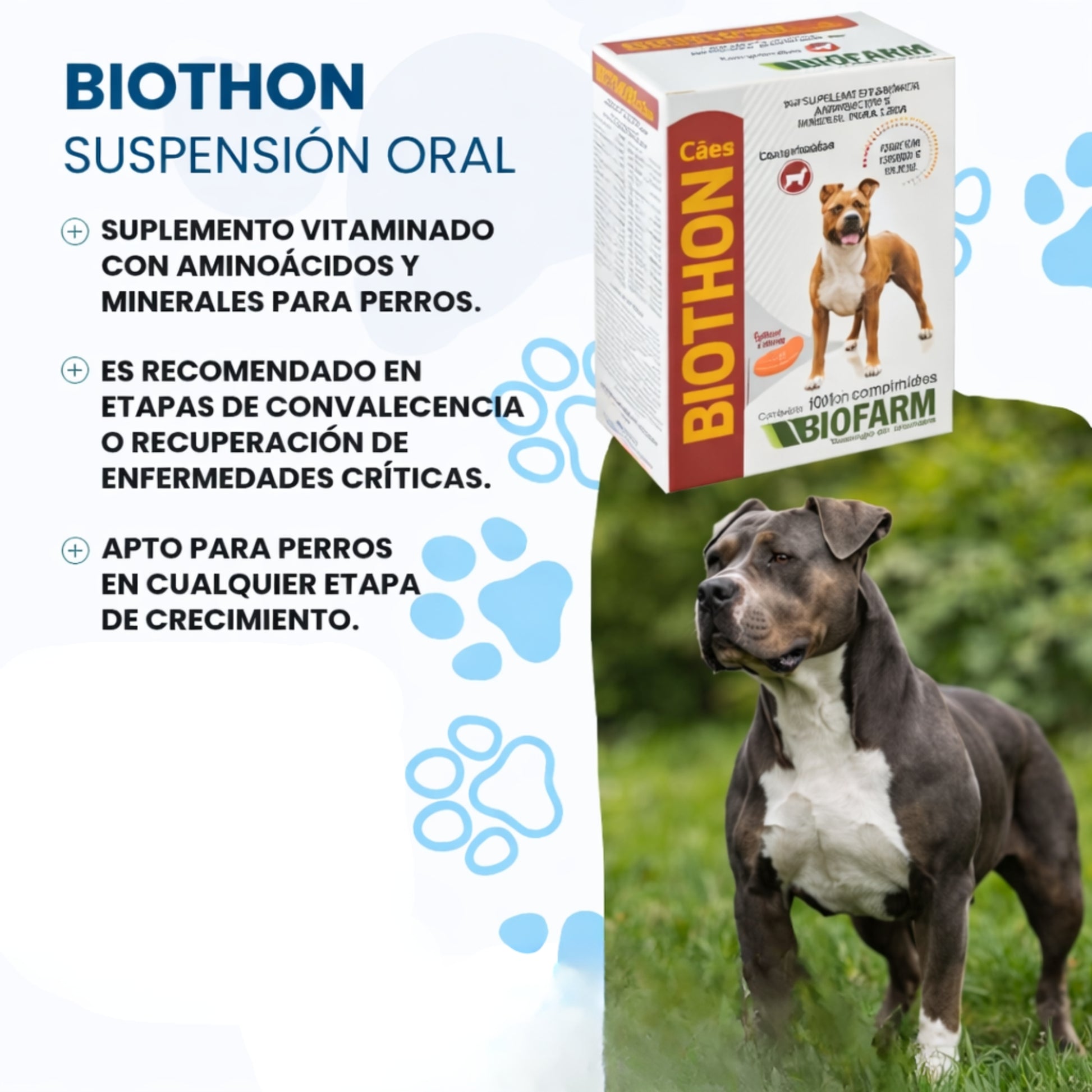 Biothon® Perros 100tbs – Suplemento Multivitamínico y Reconstituyente - Cosmos