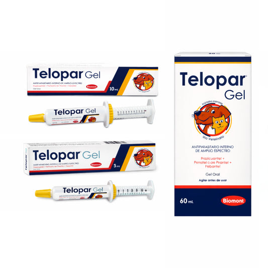 Telopar® Gel – Antiparasitario Interno de Amplio Espectro para Perros y Gatos - Cosmos