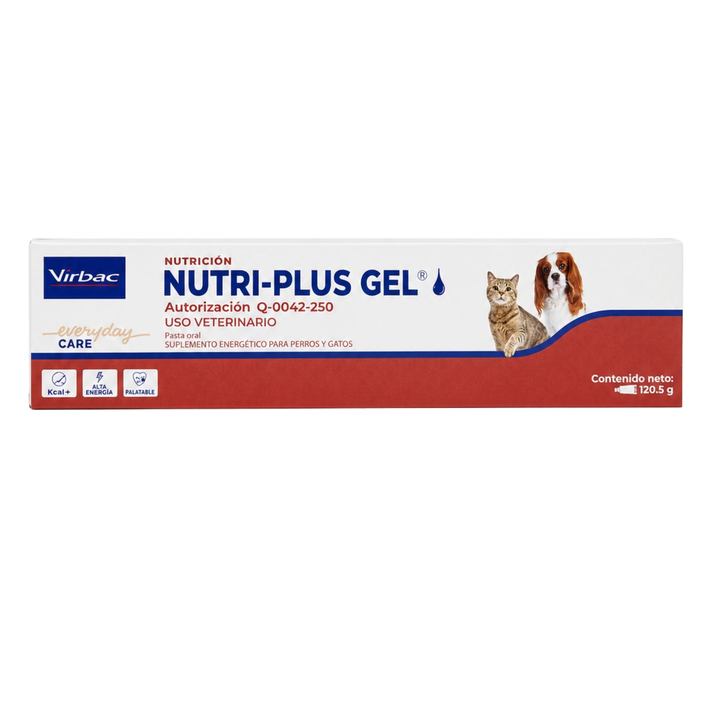 NutriPlus Gel Virbac 120 g – Suplemento Energético para Perros y Gatos - Cosmos