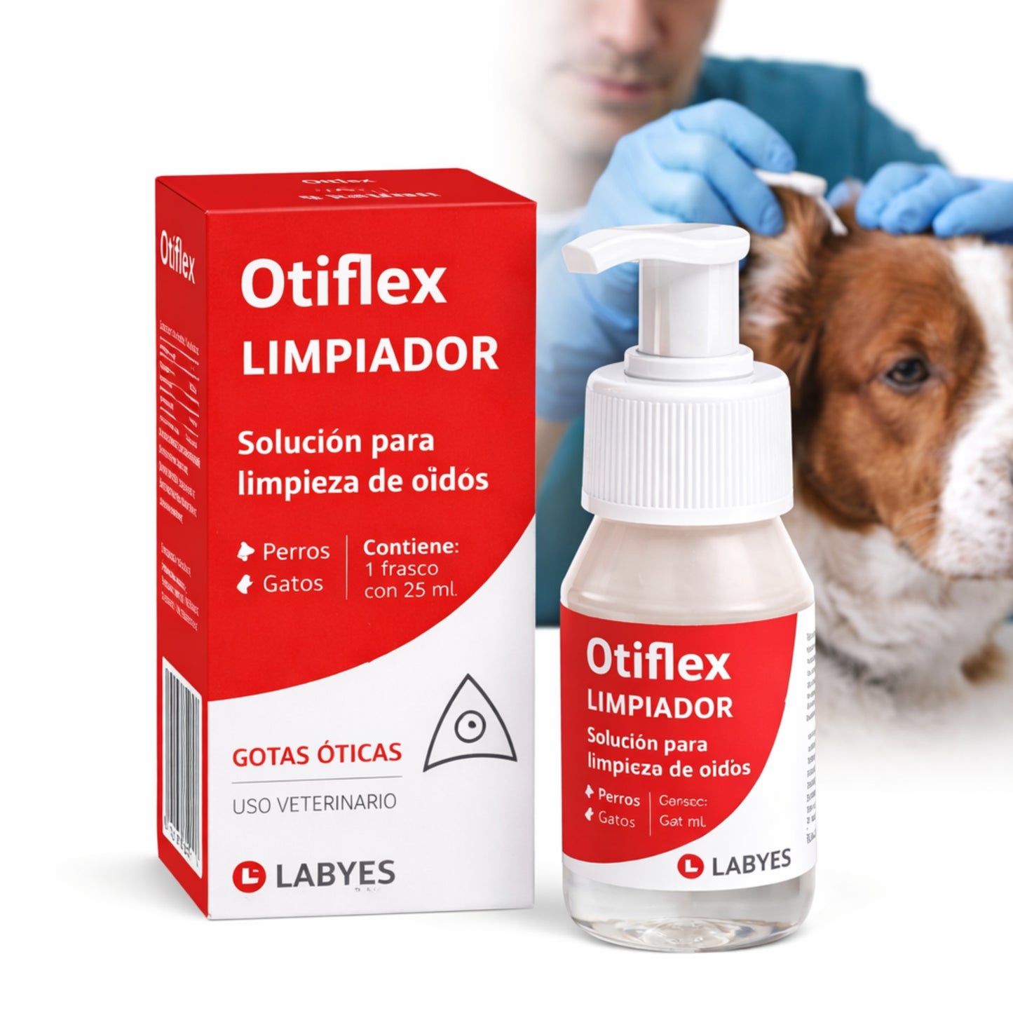 Otiflex Limpiador – Solución Ótica para Perros y Gatos - Cosmos