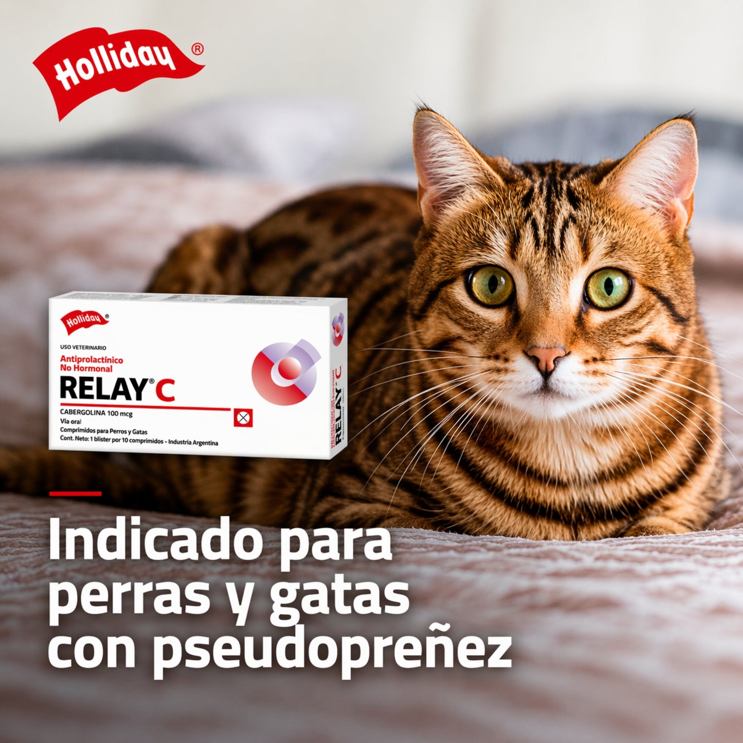 Relay C – Antiprolactínico para Pseudopreñez en Perros y Gatos - Cosmos