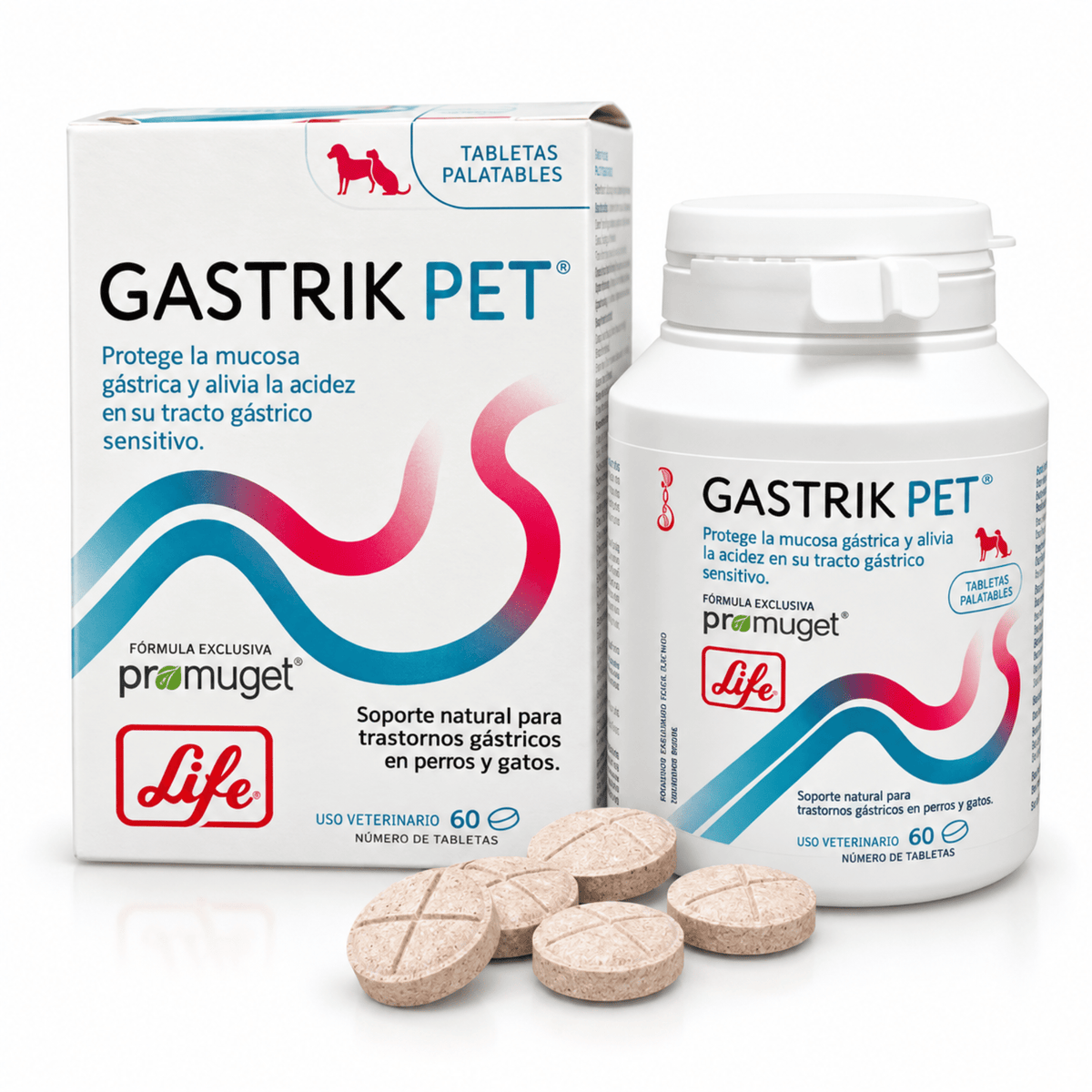 Gastrik Pet Life | Protector de la Mucosa Gástrica para Perros y Gatos - Cosmos