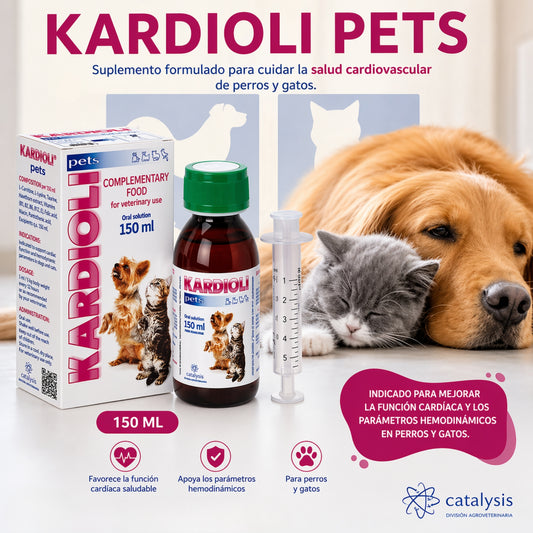 Kardioli – Suplemento Cardiovascular para Perros y Gatos - Cosmos