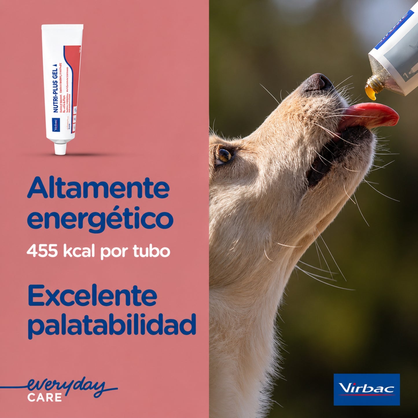NutriPlus Gel Virbac 120 g – Suplemento Energético para Perros y Gatos - Cosmos