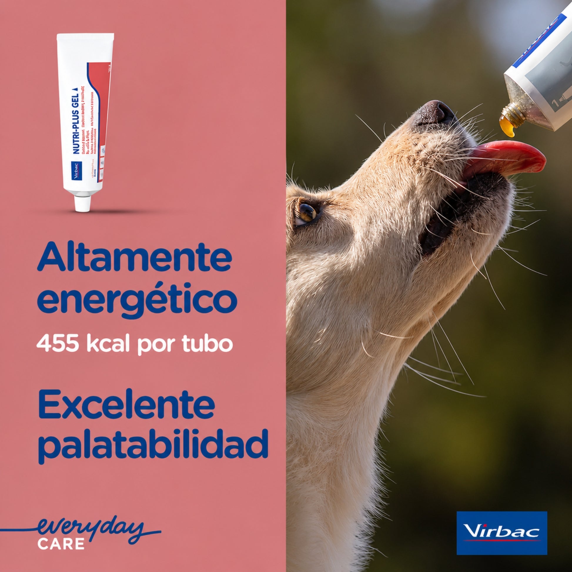 NutriPlus Gel Virbac 120 g – Suplemento Energético para Perros y Gatos - Cosmos