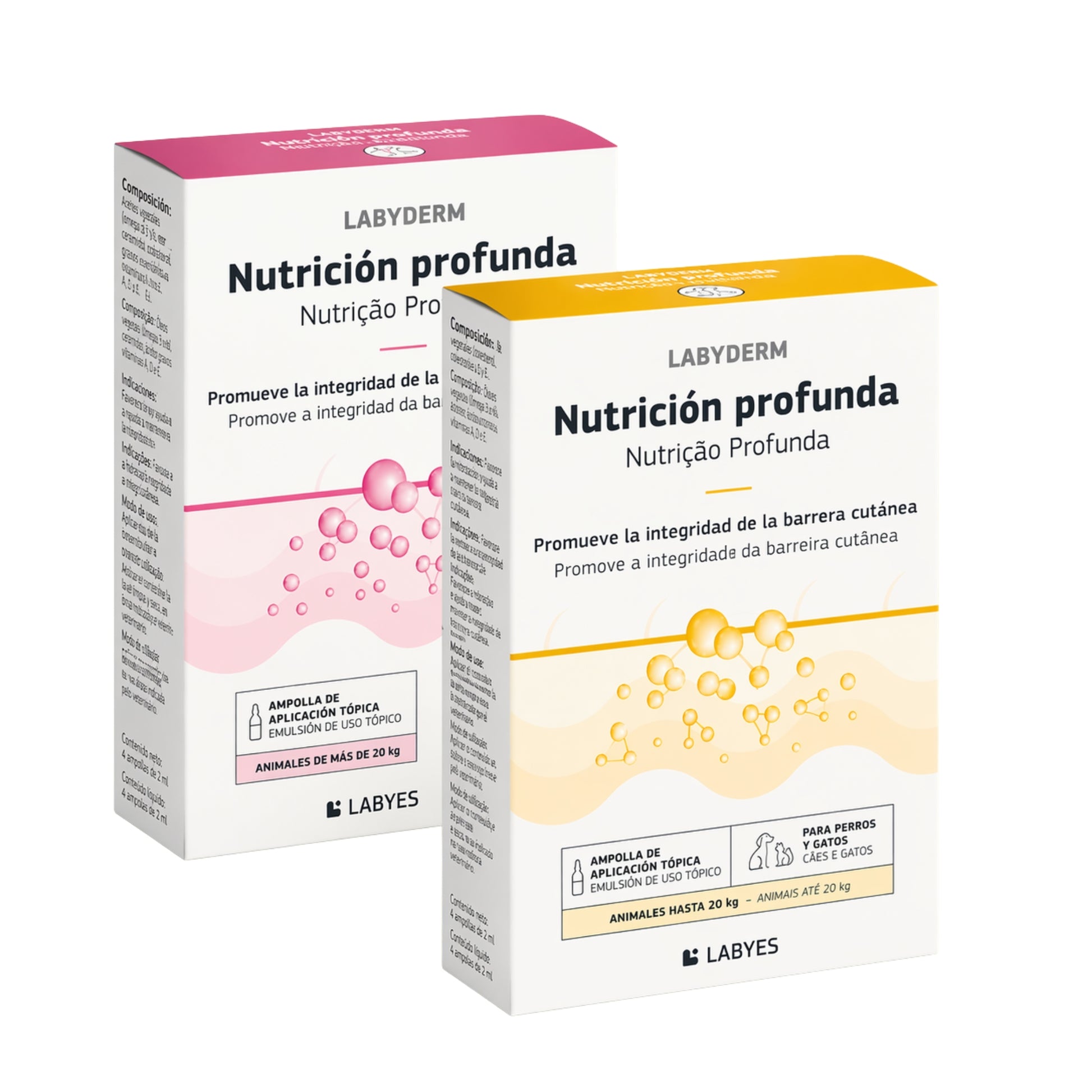 LabyDerm Nutrición Profunda – Ampolla Dermatológica Reparadora para Perros y Gatos - Cosmos
