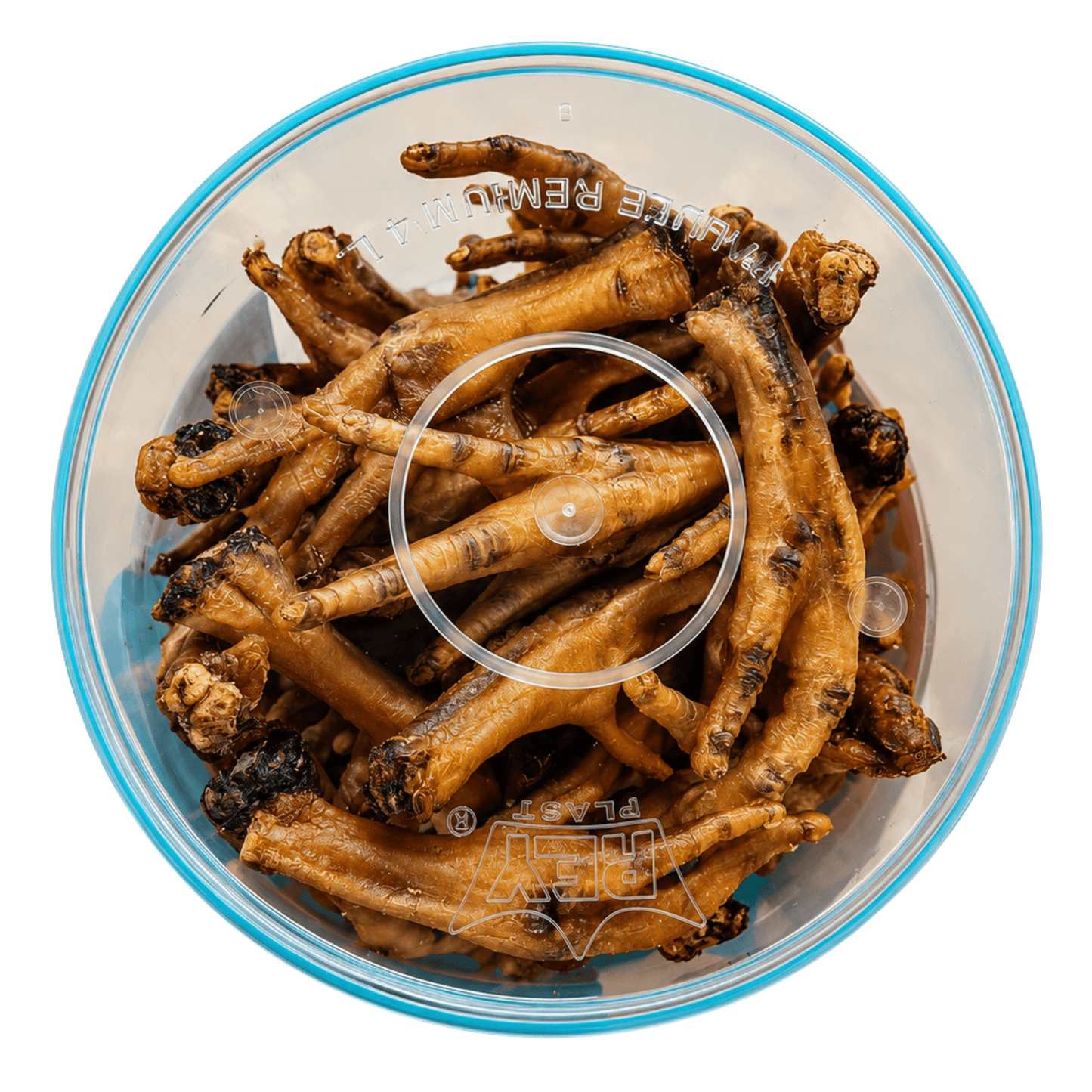 Patas de Pollo Deshidratadas para Perros – 55 Unidades