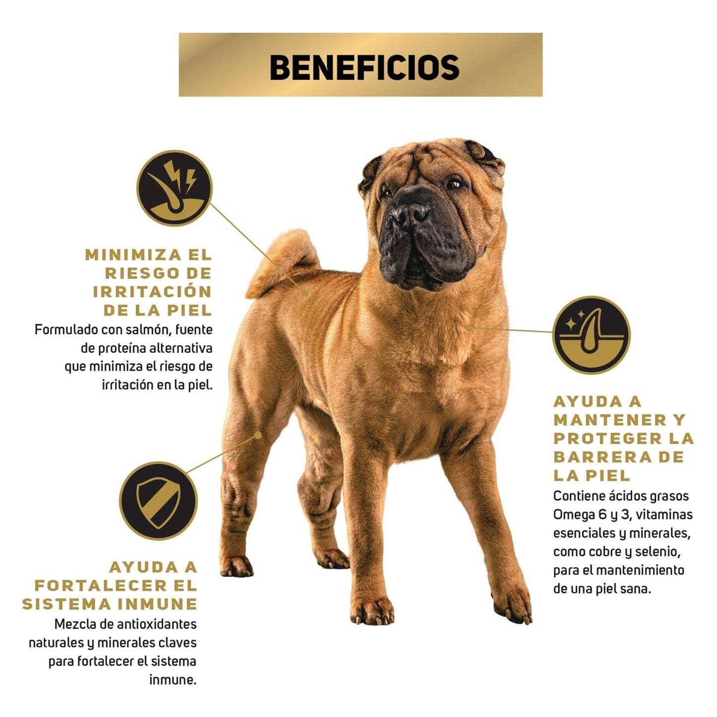Pro Plan Senstive Skin Razas Medianas y Grandes - Cosmos